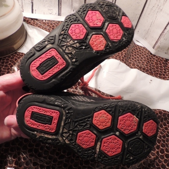 NIKE LEBRON XII 12 Baby Boy 👞 685185-302 black p3 - Picture 4 of 6